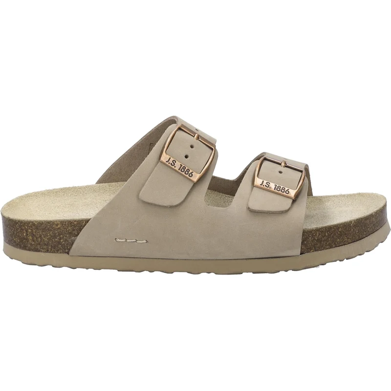 Hermine 01 Klassische Pantoletten beige Damen