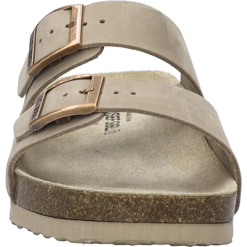 Hermine 01 Klassische Pantoletten beige Damen