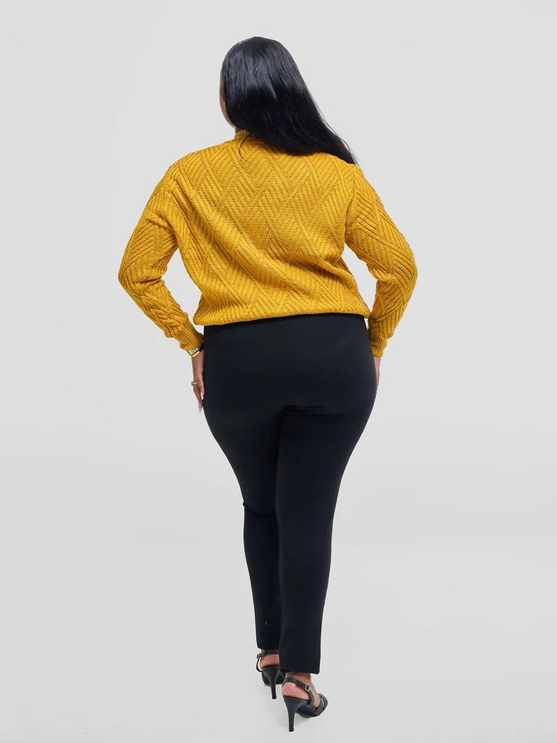 The Fashion Frenzy Button Cardigan - Yellow