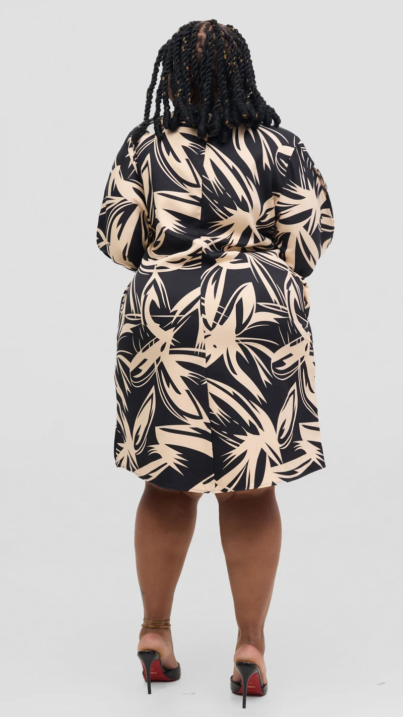 Salok Havilah Bold Bloom Printed Dress - Floral