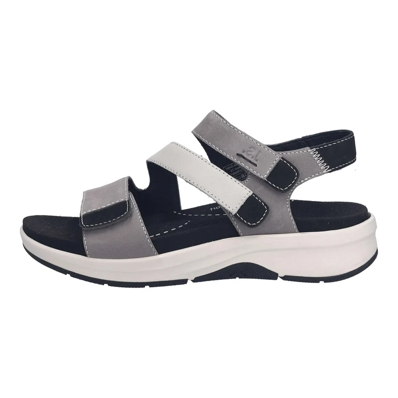Estelle 06 GRAU-MULTI Komfort Sandalen grau Damen