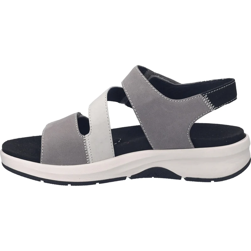 Estelle 06 GRAU-MULTI Komfort Sandalen grau Damen