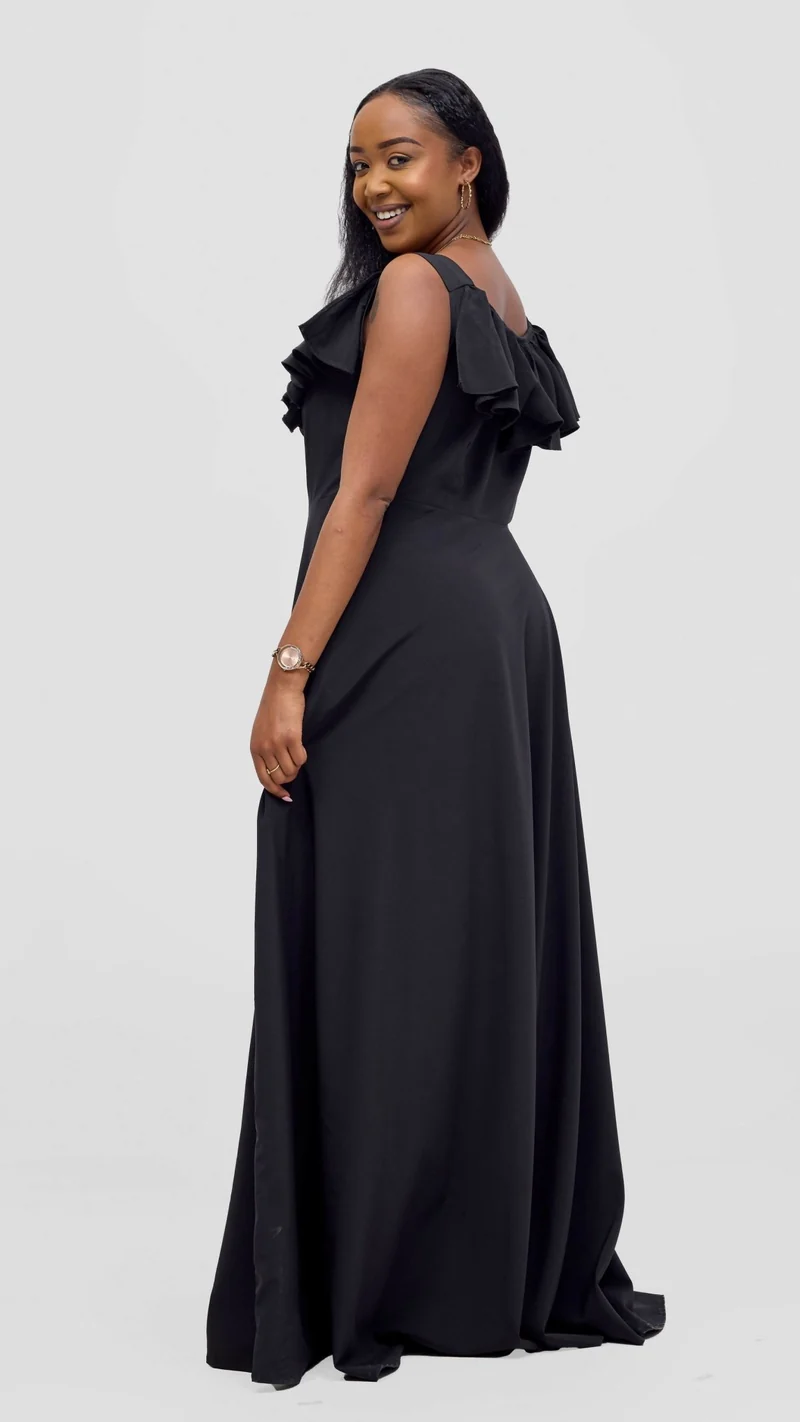 Kakiba Collections Rosy Dress - Black
