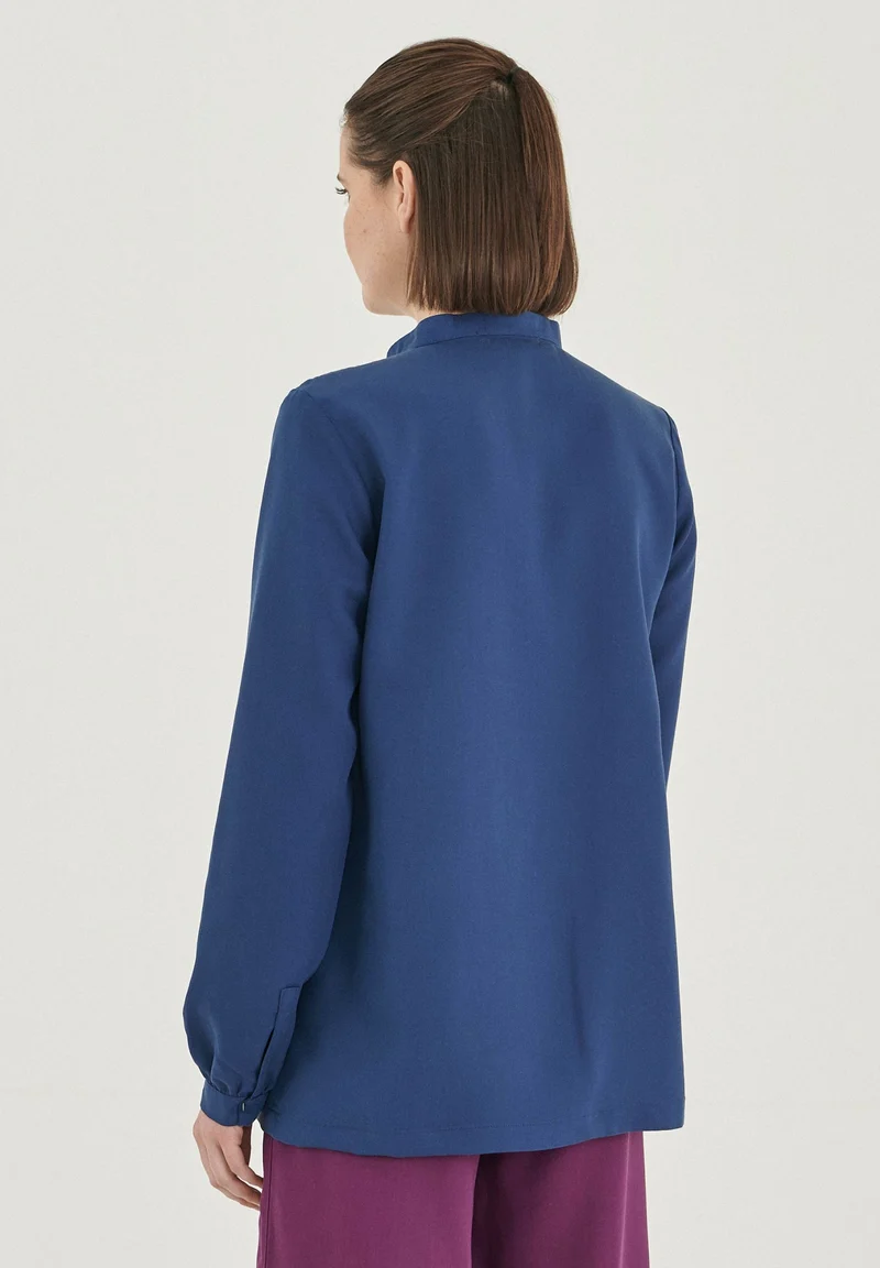 Langarm Bluse aus TENCEL™ Lyocell