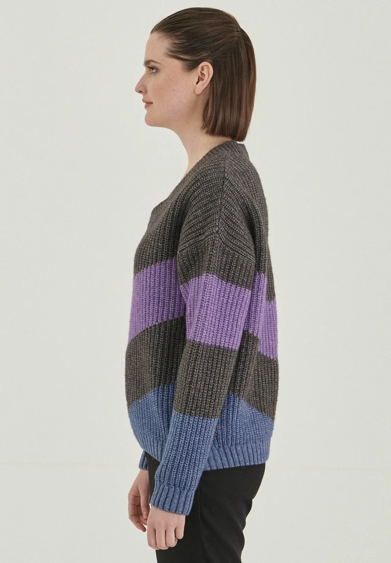 Pullover aus Bio-Merinowolle und Bio-Baumwolle