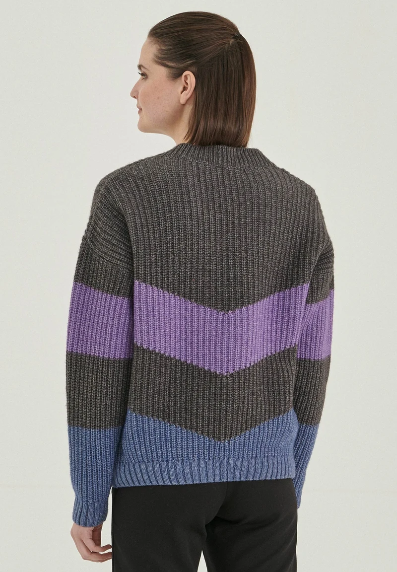 Pullover aus Bio-Merinowolle und Bio-Baumwolle