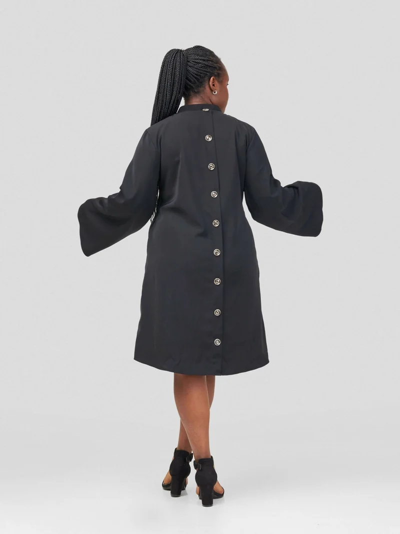 HOT Azani Shift Dress - Black