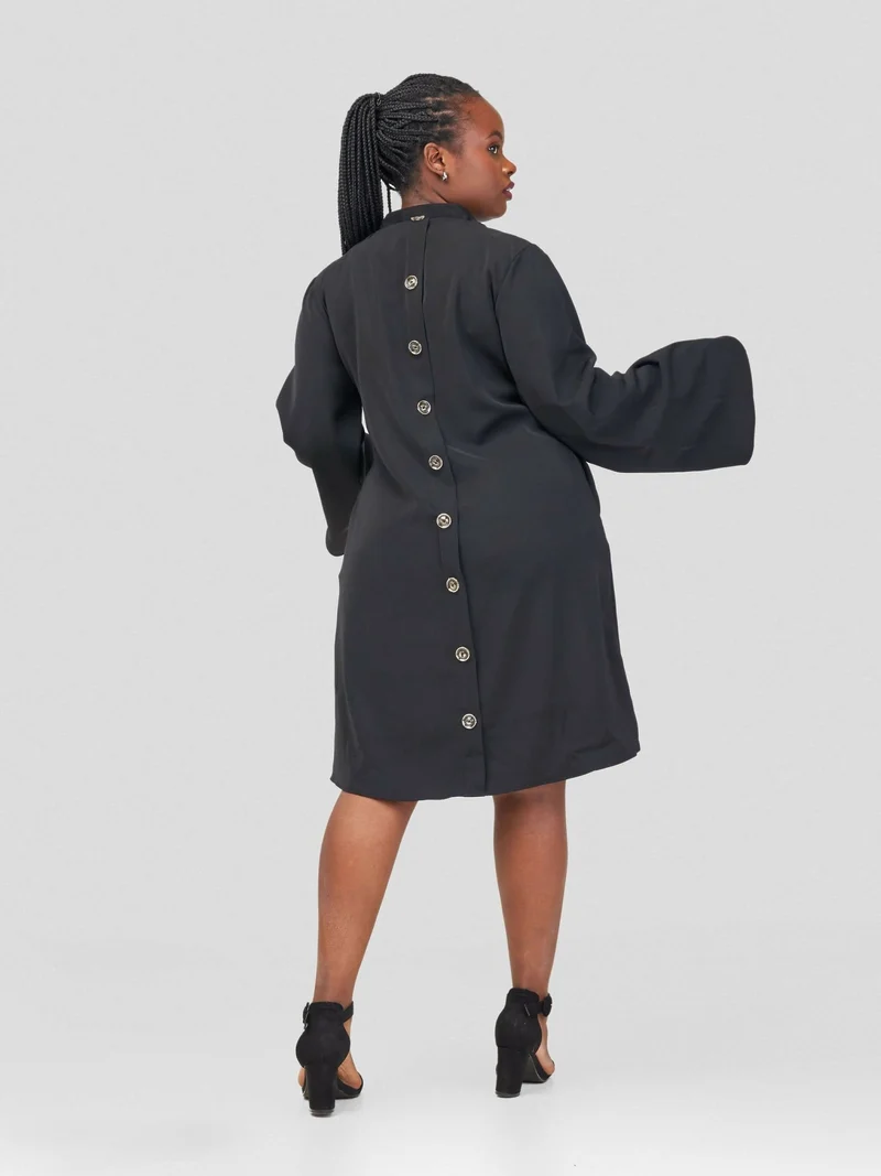 HOT Azani Shift Dress - Black