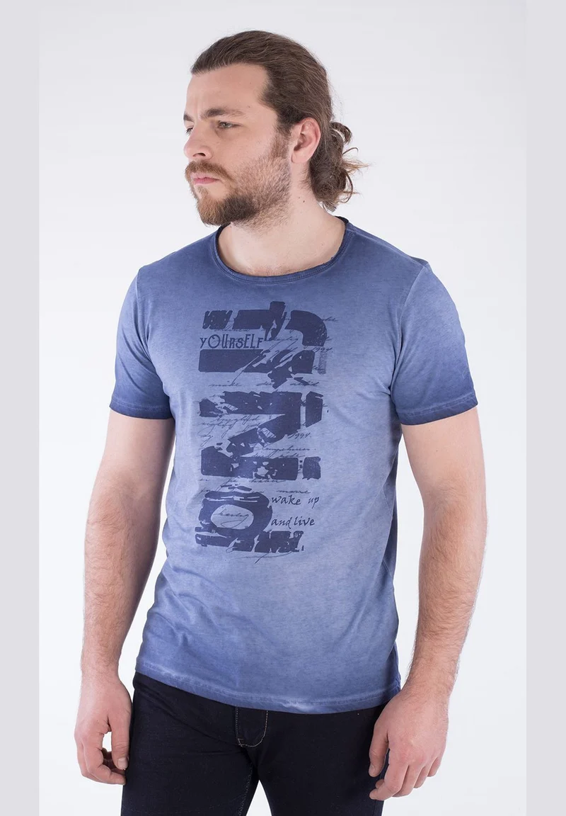 Garment Dyed T-Shirt aus Bio-Baumwolle