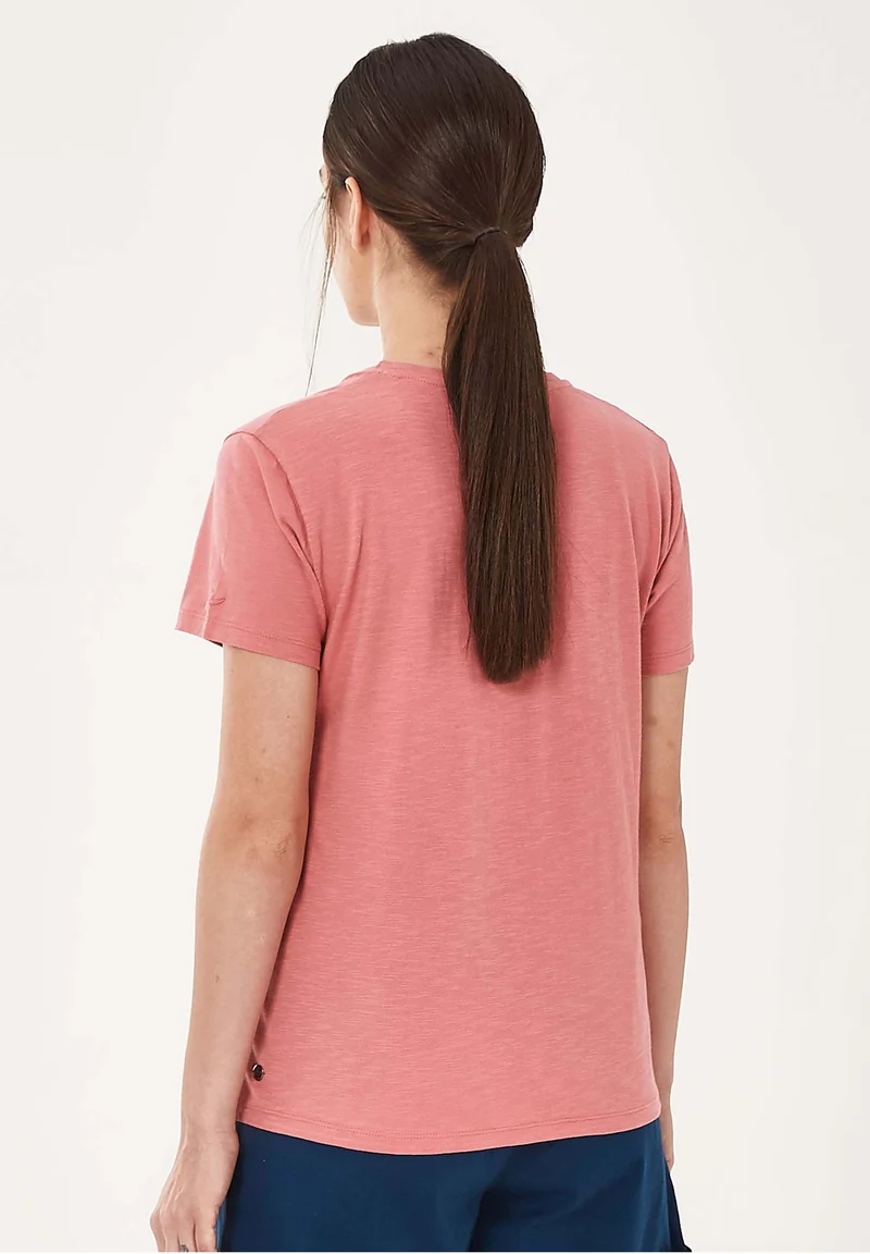 T-Shirt aus Bio-Baumwolle mit Print