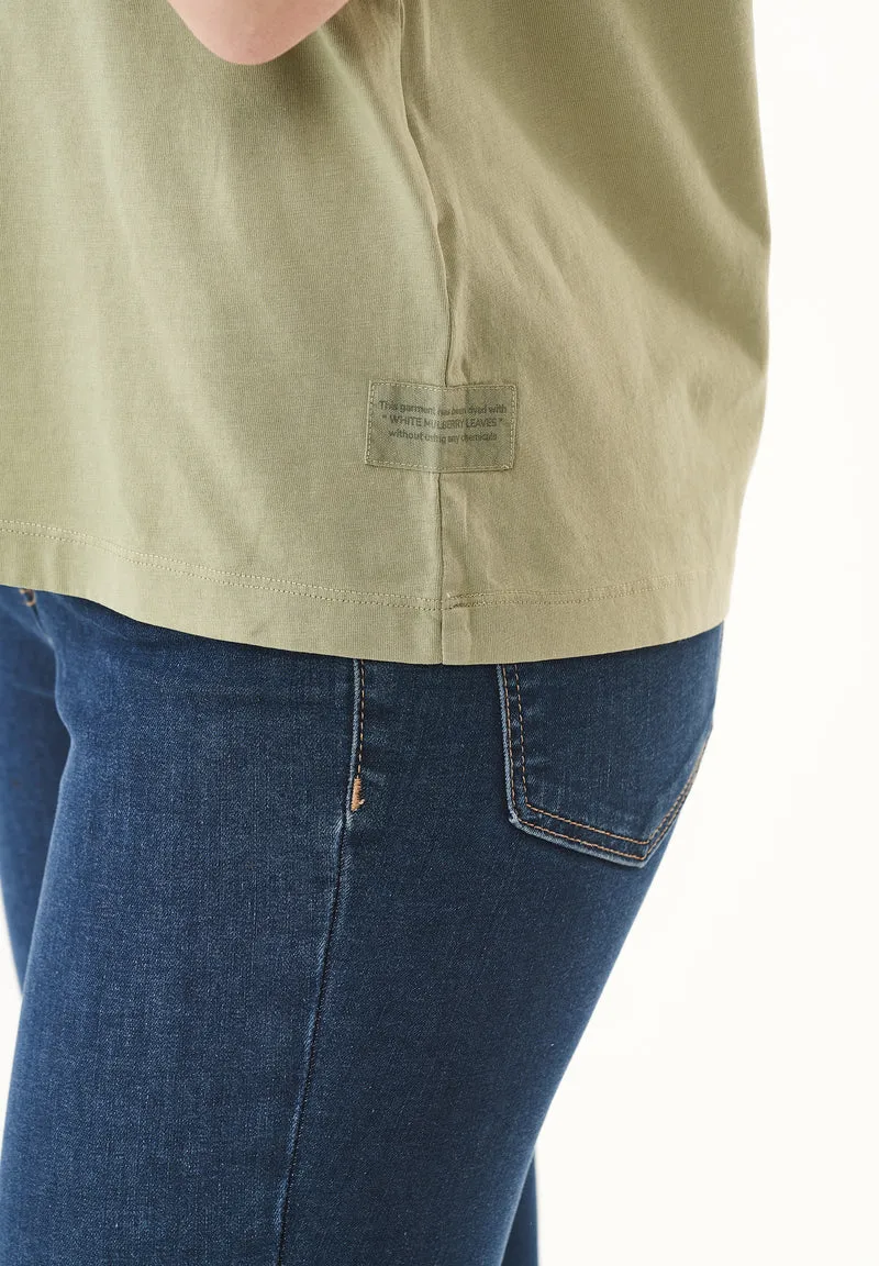 Natural Dye T-Shirt aus Bio-Baumwolle