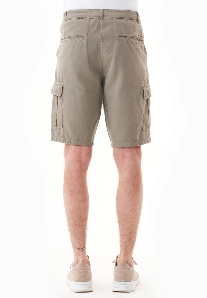 Cargo-Shorts aus Bio-Baumwolle