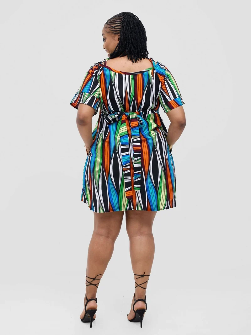 Lokali Dala Shift Dress - Multicolor