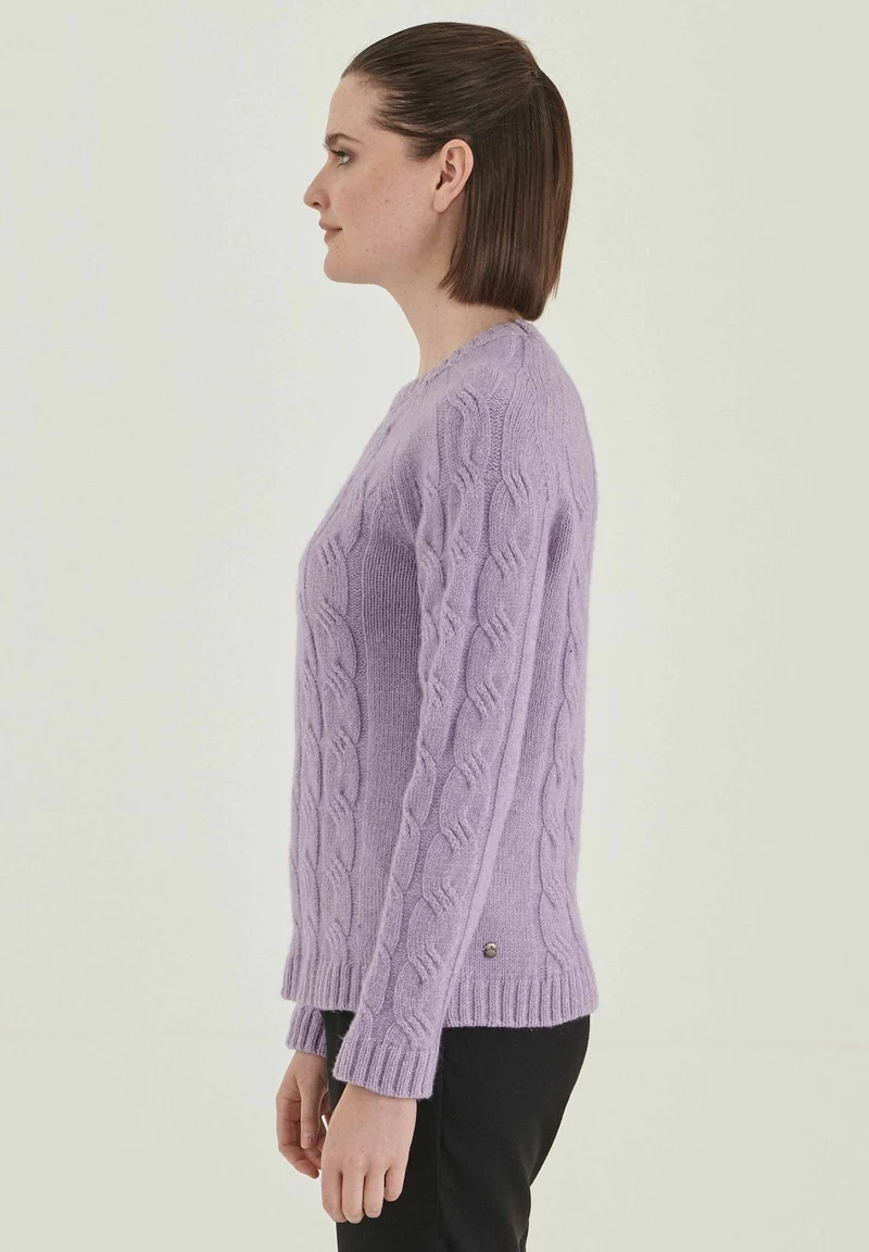 Pullover aus Bio-Merinowolle und Bio-Baumwolle