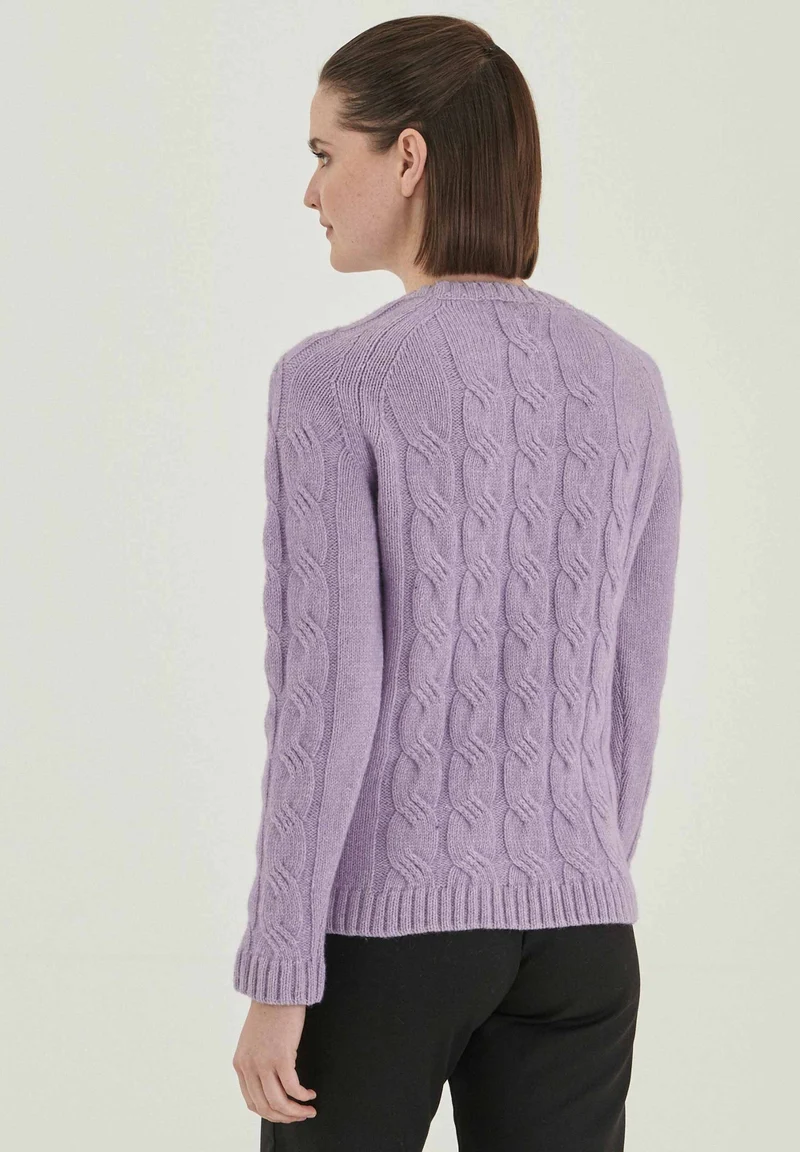 Pullover aus Bio-Merinowolle und Bio-Baumwolle