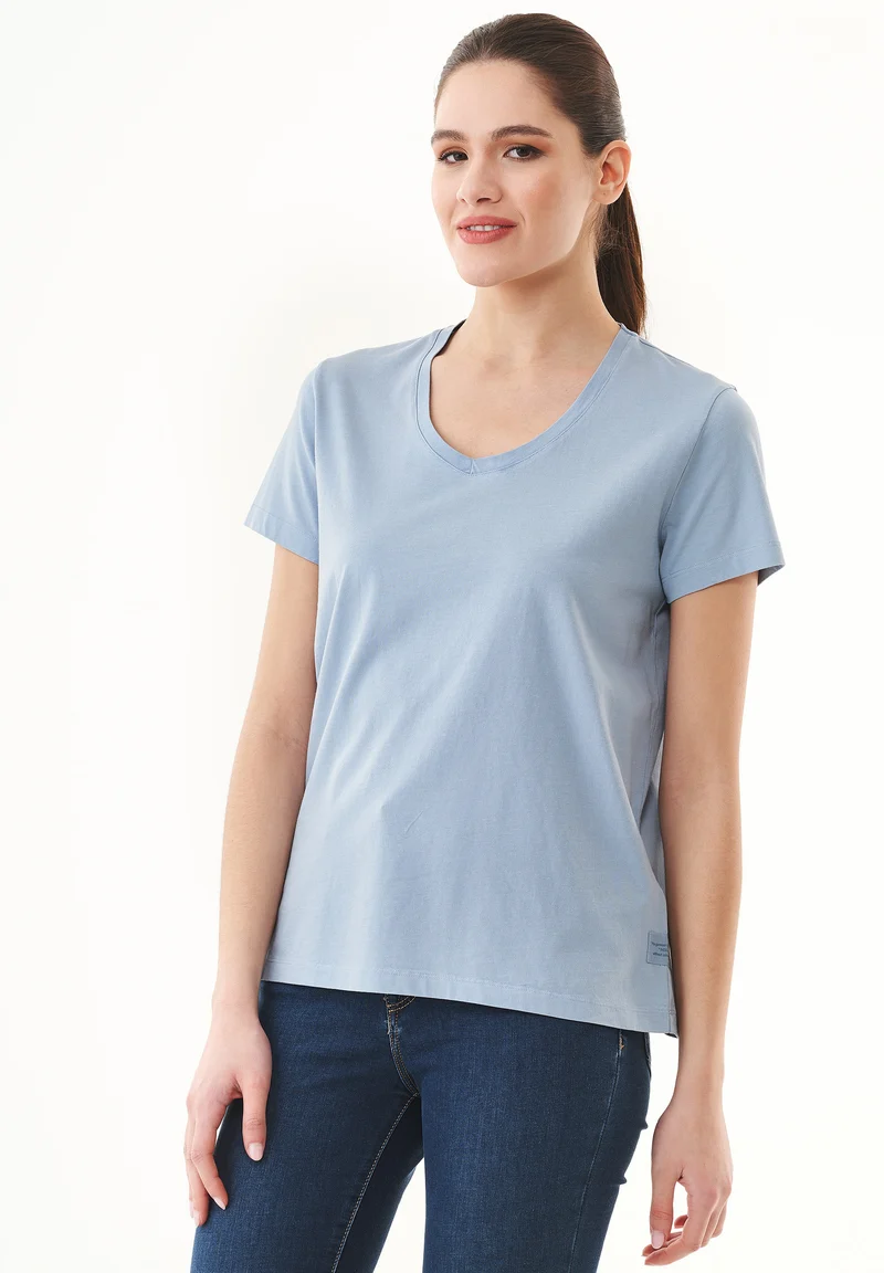 Natural Dye T-Shirt aus Bio-Baumwolle
