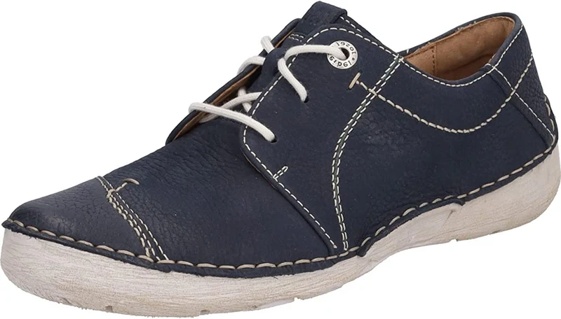 Josef Seibel Fergey 20 Derbys Damen Freizeit Schnürer, Blau