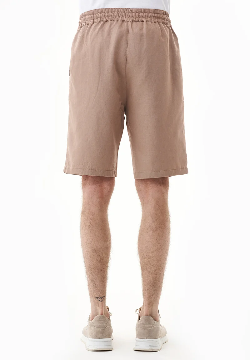 Shorts aus TENCEL™ Lyocell und Leinen