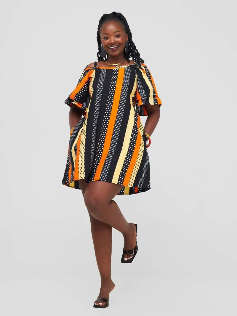 Lokali Dala Dress - Orange