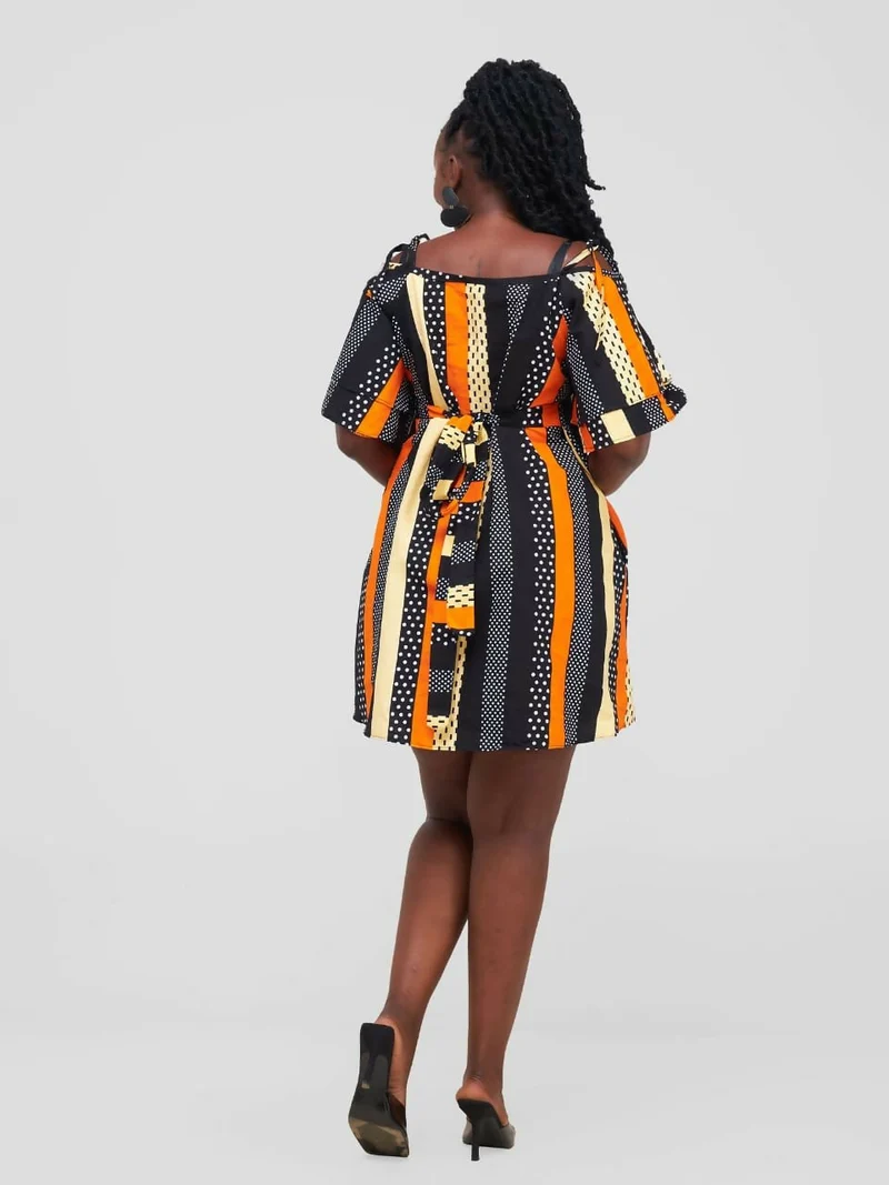 Lokali Dala Dress - Orange