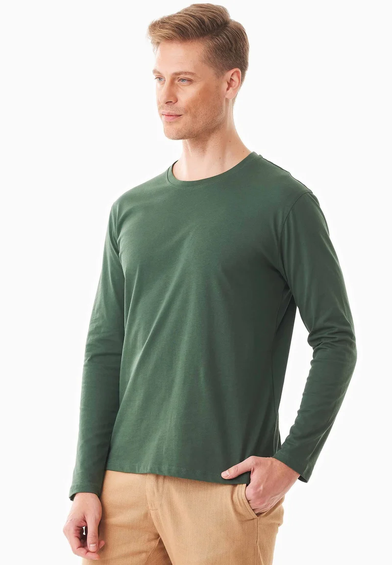 Langarmshirt aus Bio-Baumwolle