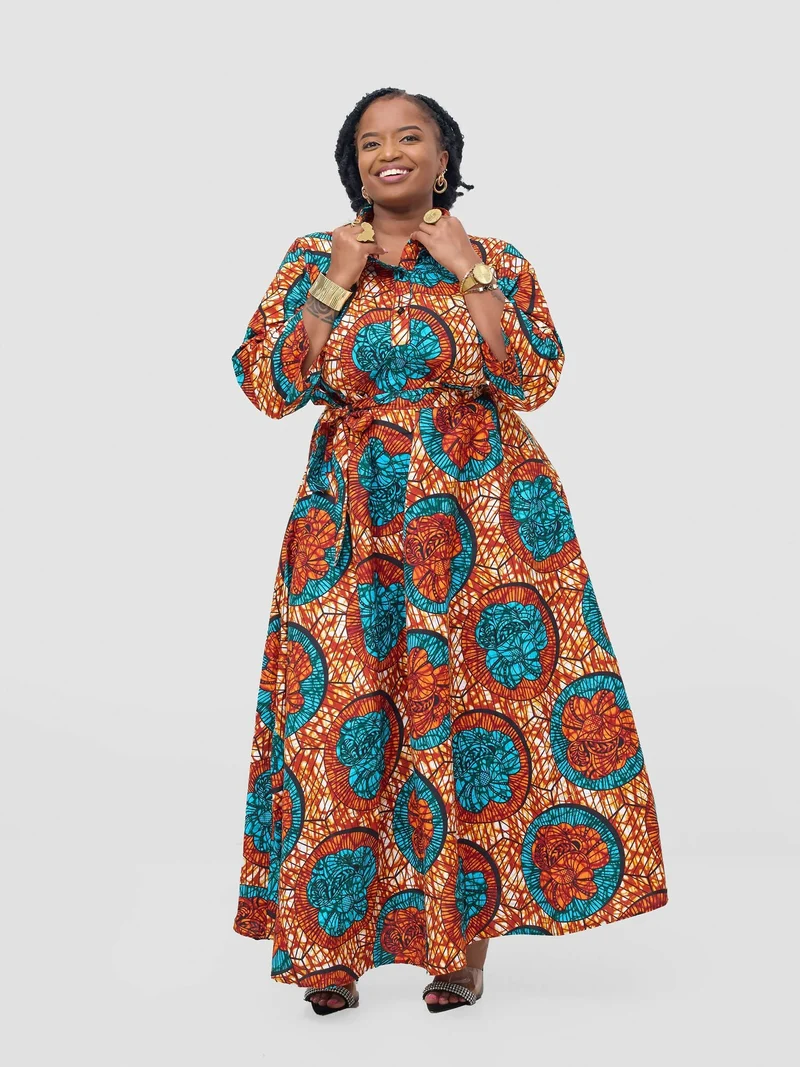 Prettygline Zawadi Dress - Multicolored