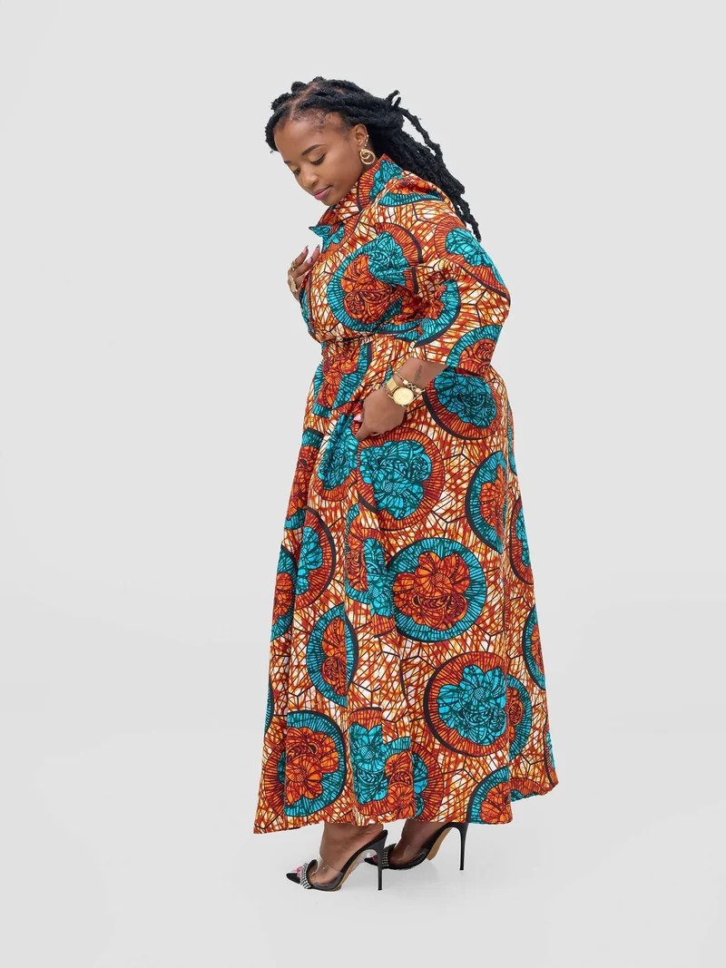 Prettygline Zawadi Dress - Multicolored