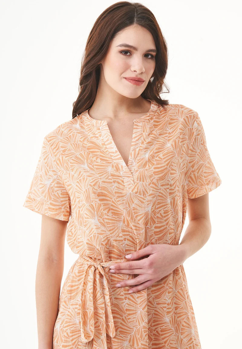 Kleid aus Bio-Baumwoll-Voile