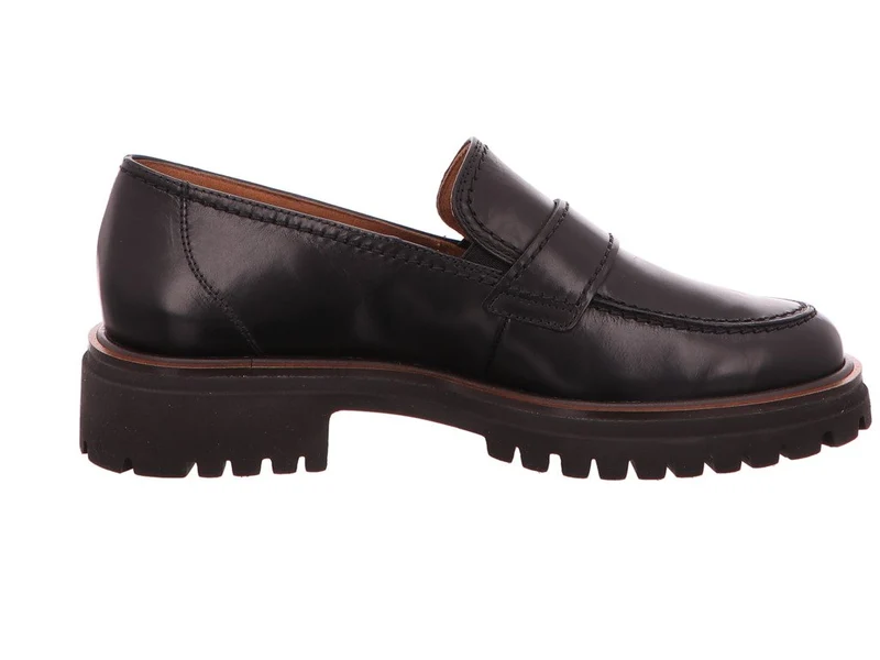 Paul Green Sportliche Slipper schwarz