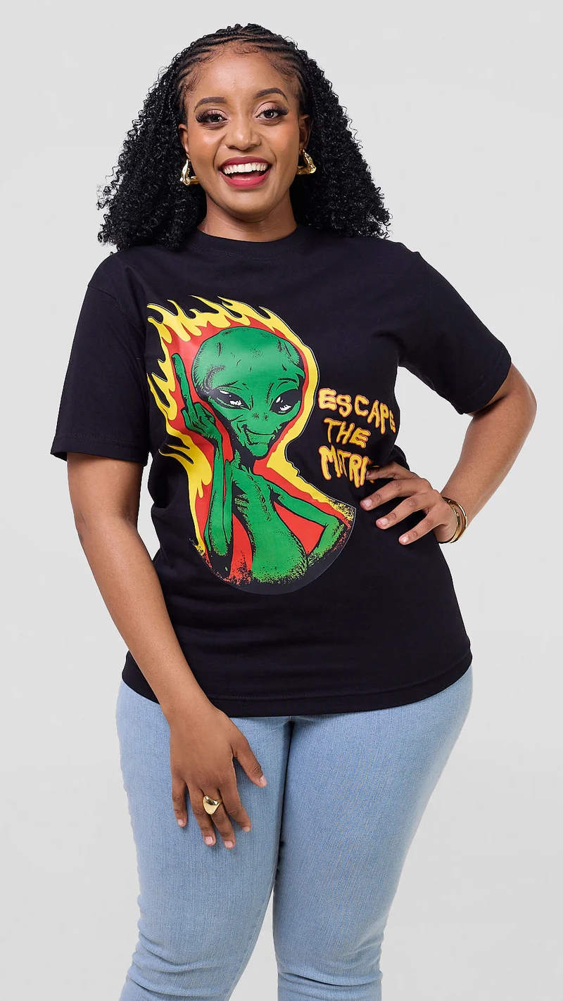 Cheezydrip Glitch T-shirt - Black