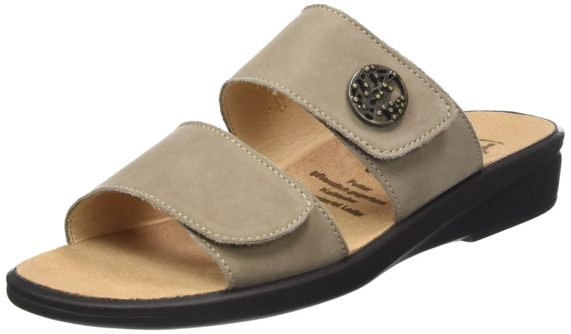 - Ganter Sonnica taupe Komfort Pantoletten - 21745016