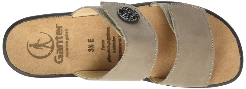 - Ganter Sonnica taupe Komfort Pantoletten - 21745016