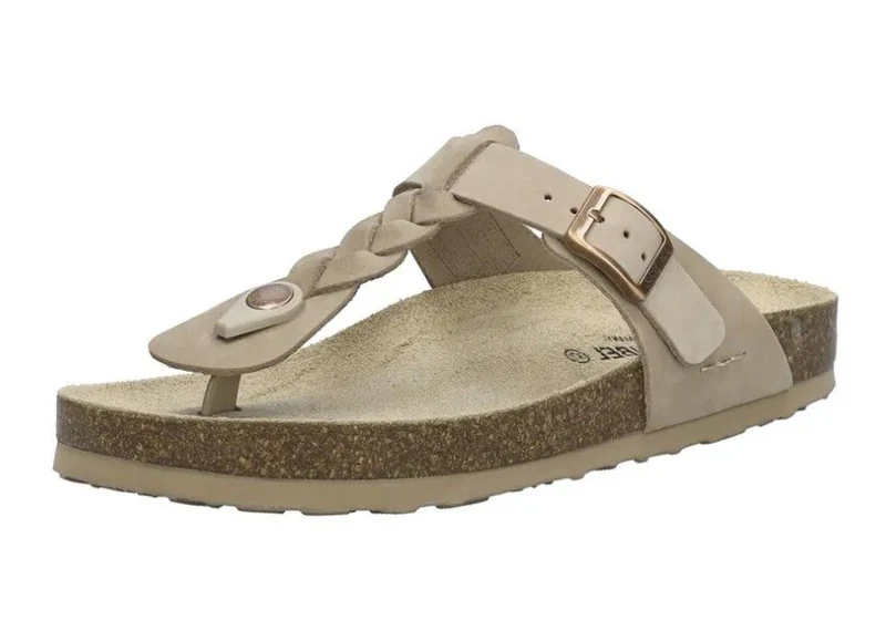 Hermine 15 Zehentrenner beige Damen