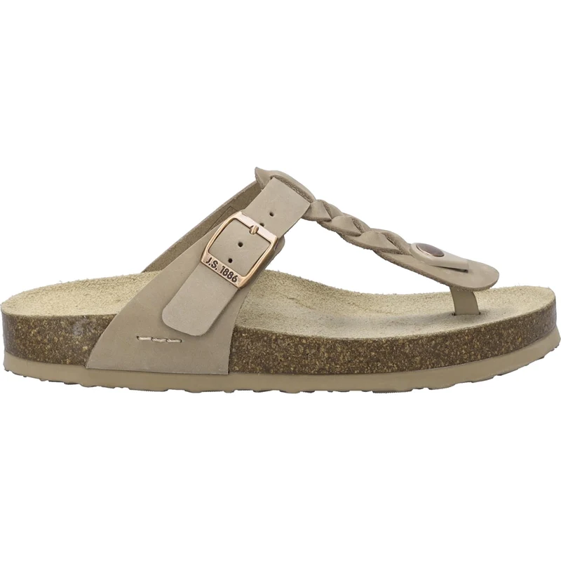 Hermine 15 Zehentrenner beige Damen