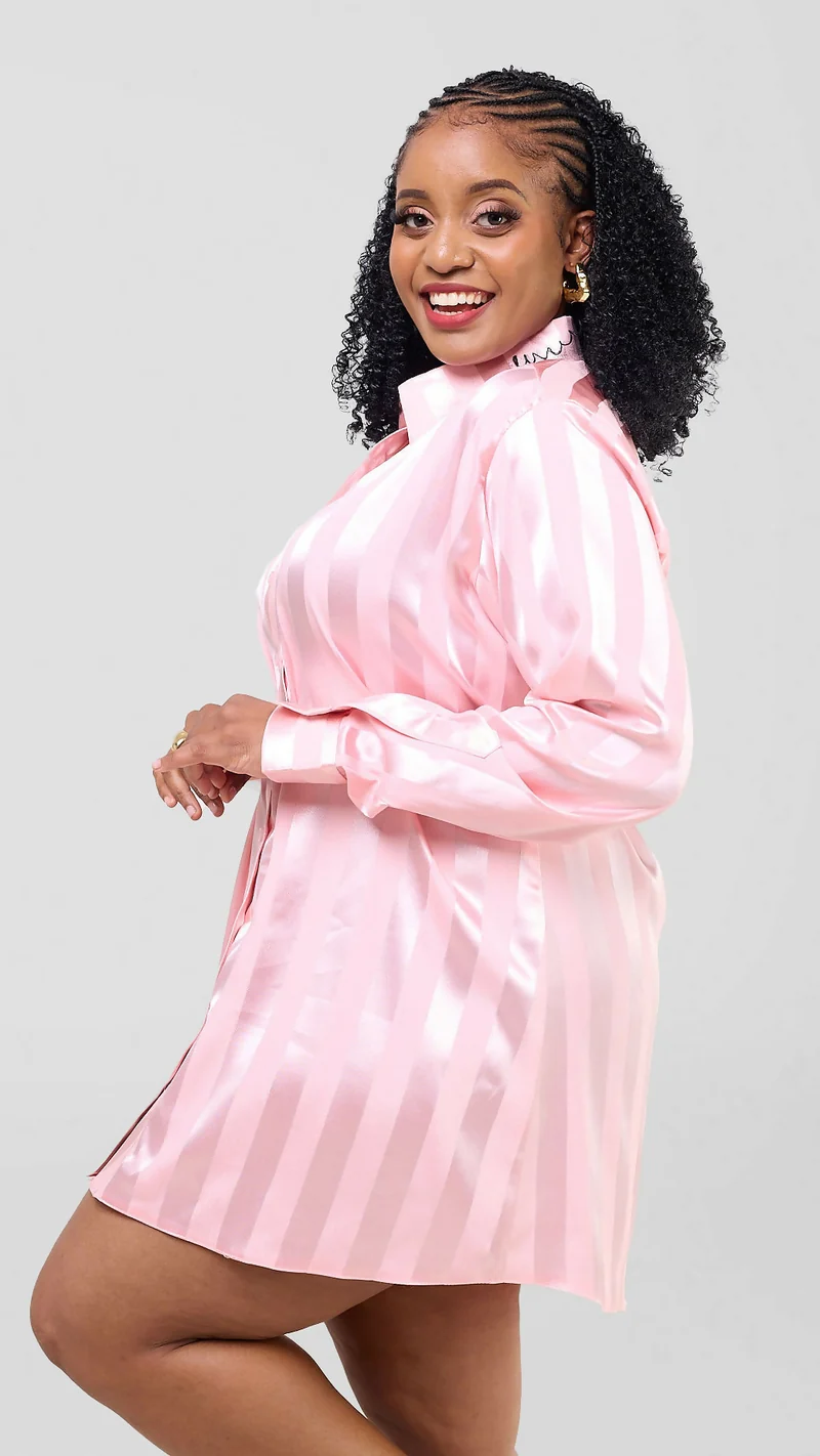 Pure Buxom Chic Lounge Top – Pink