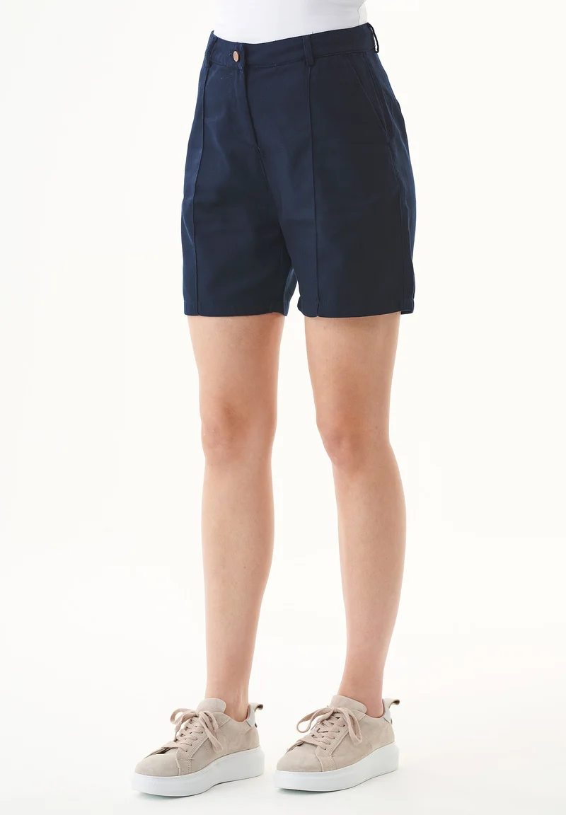 Shorts aus TENCEL™ Lyocell und Bio-Baumwolle