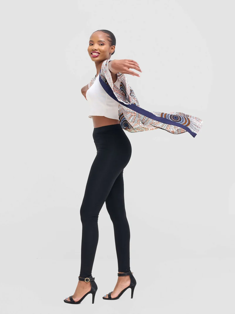 Wsc Pambo Nalani Amani Ankara Kimono - Multicolored