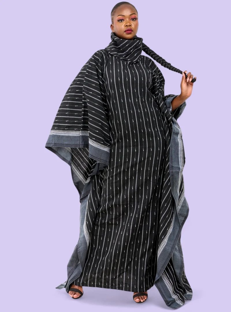 Rafiki Threads Dera Dress - Black
