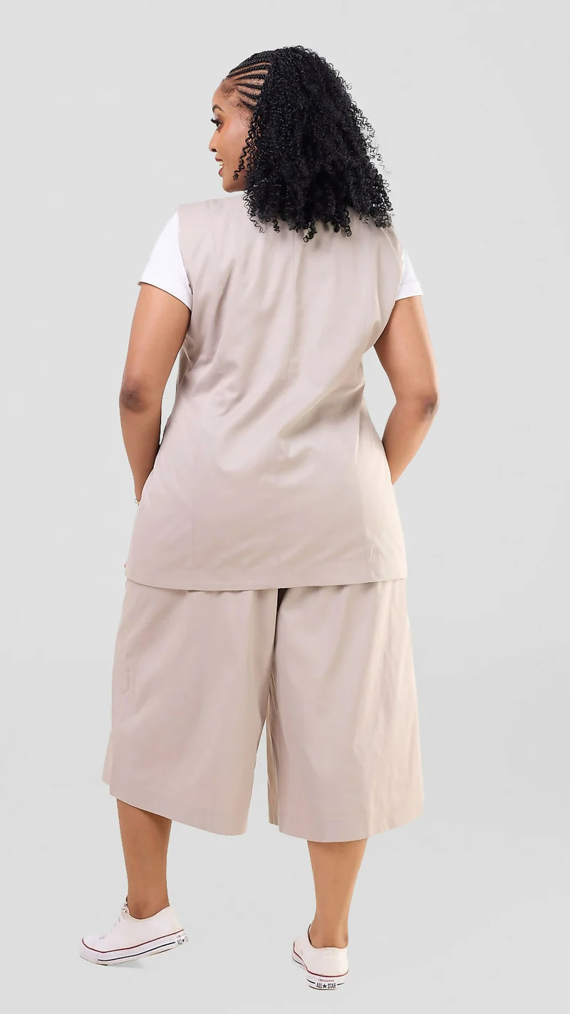 Pure Buxom Oversized Blazer Top – Mauve