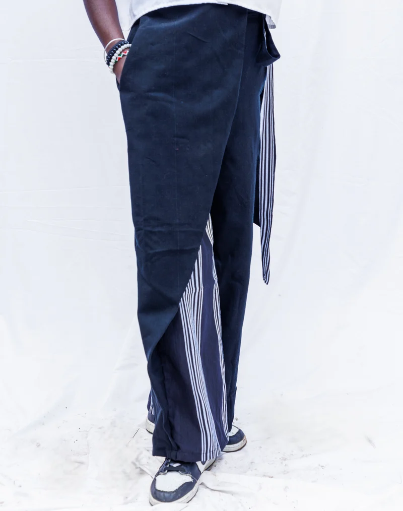 Liquid Lemn ALPHAJIRI Wrap Pants - Black