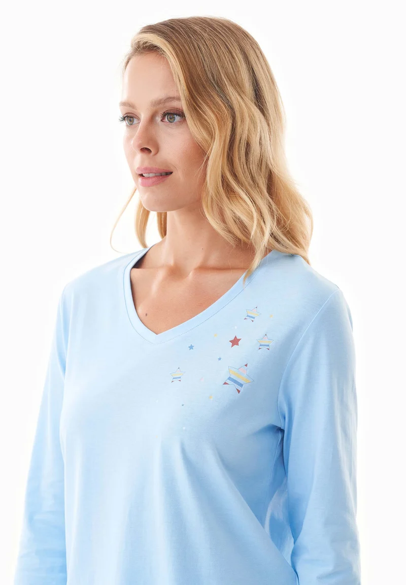 TIEERRA | Pyjama-Set aus Bio-Baumwolle