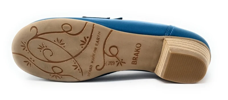 BRAKO Ballerinas blau