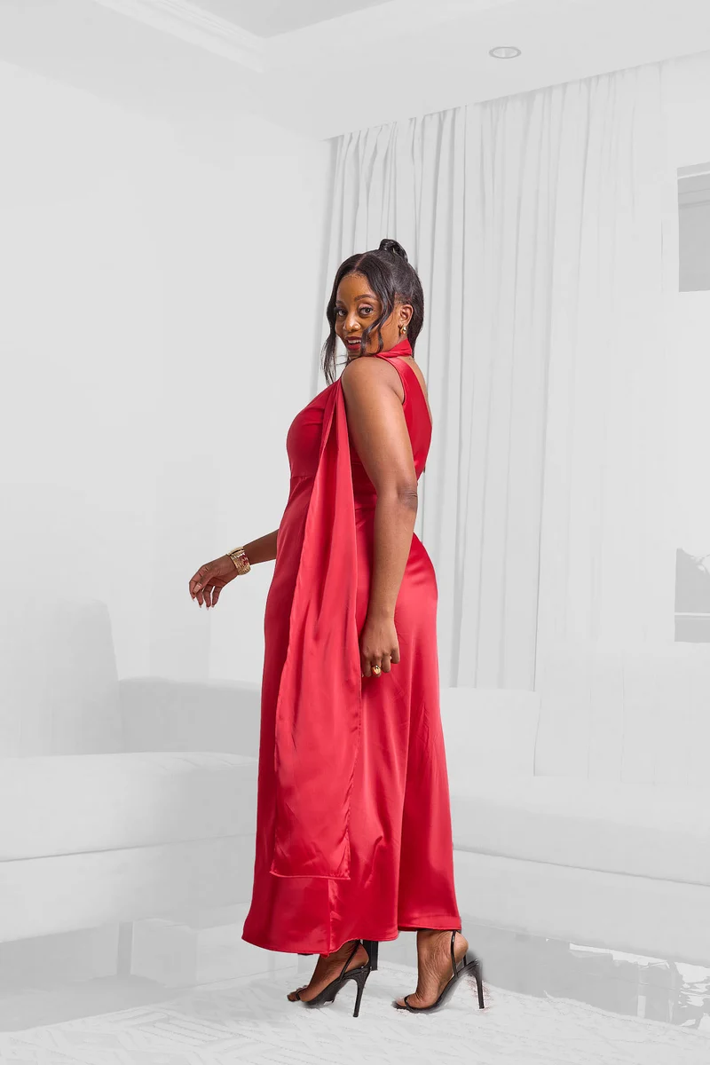Clarisse Dress - Red