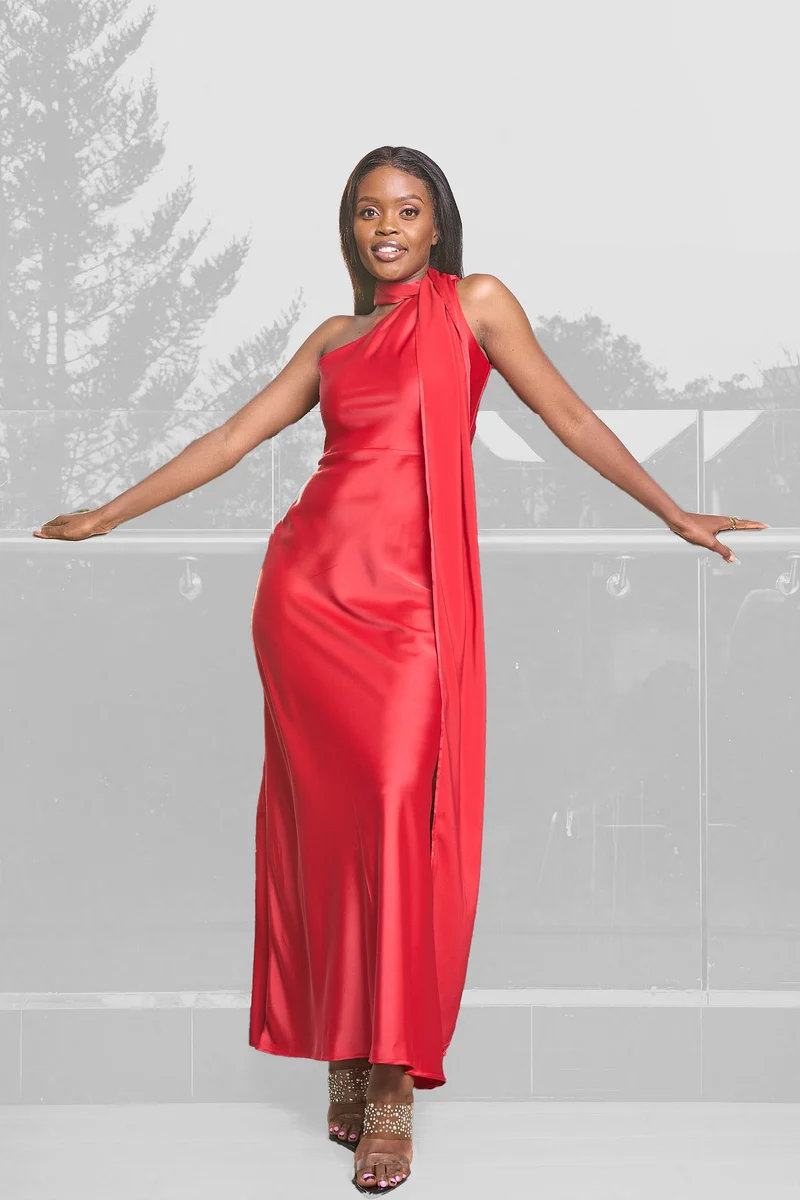 Clarisse Dress - Red