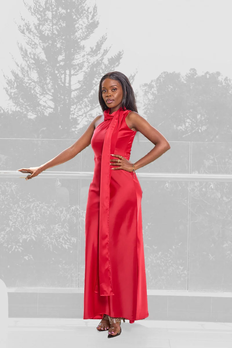 Clarisse Dress - Red