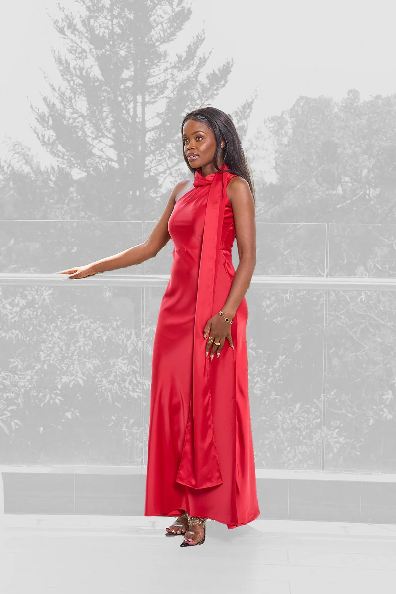Clarisse Dress - Red