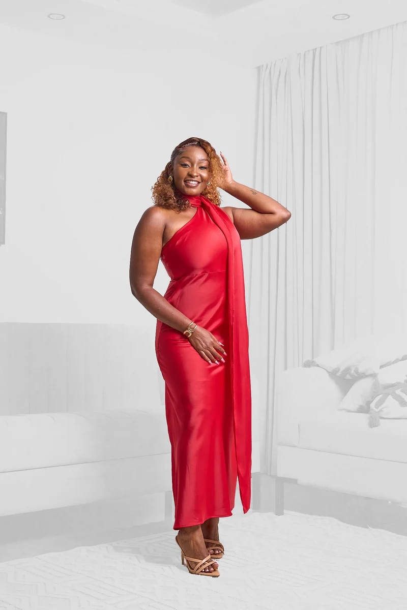 Clarisse Dress - Red