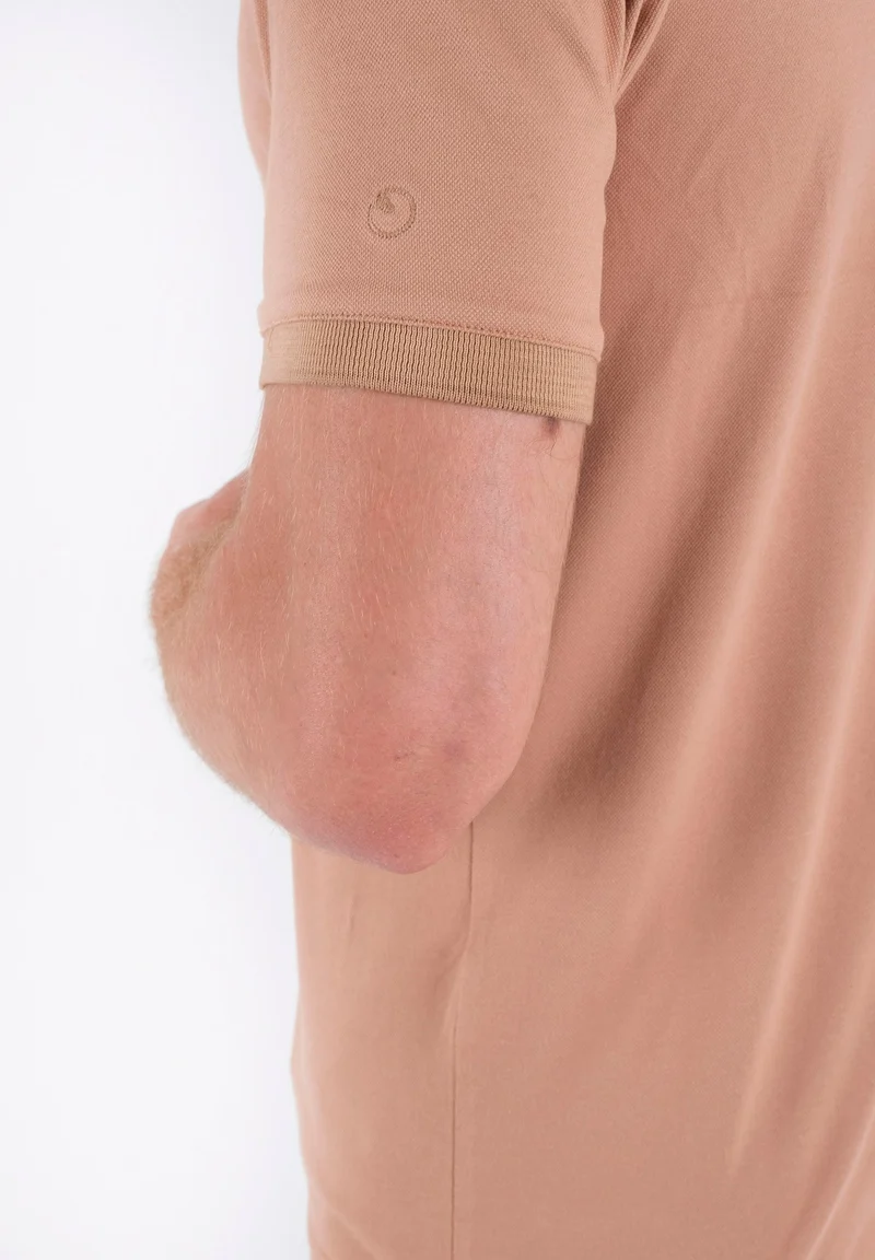 T-Shirt aus Bio-Baumwoll-Piqué mit Print