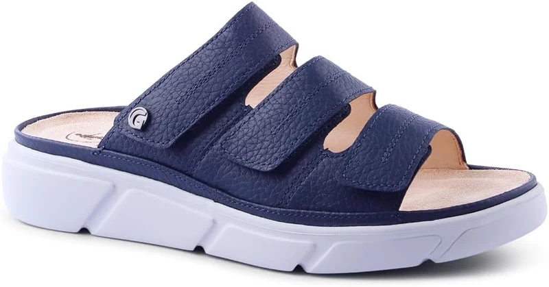 Ganter Komfort Pantoletten Blau