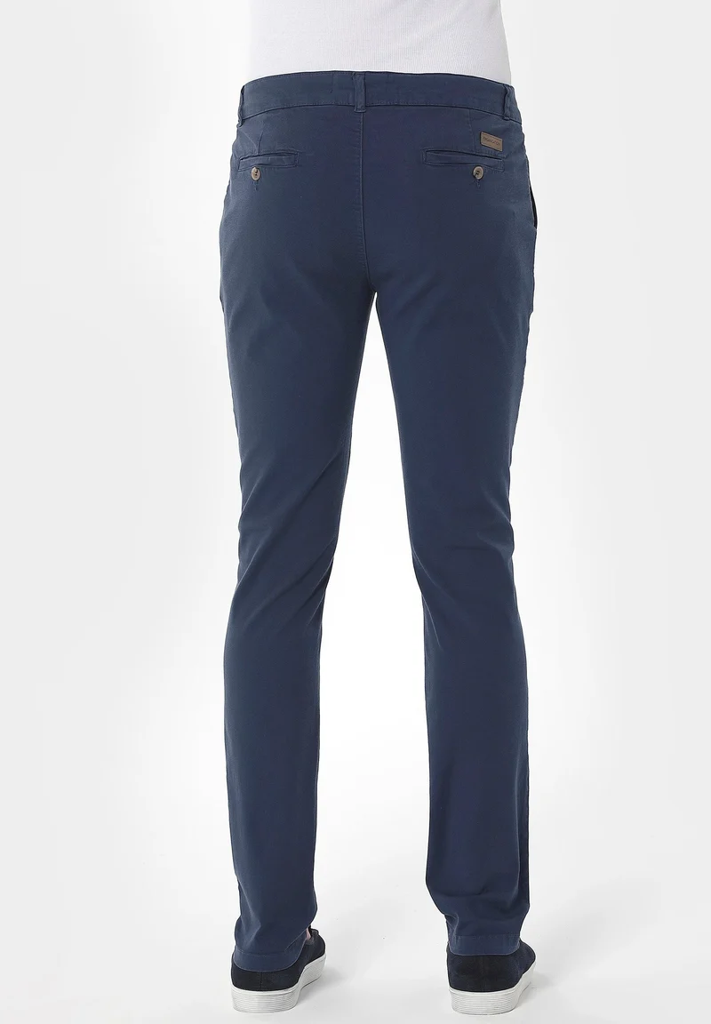Slim Chino-Hose aus Bio-Baumwolle